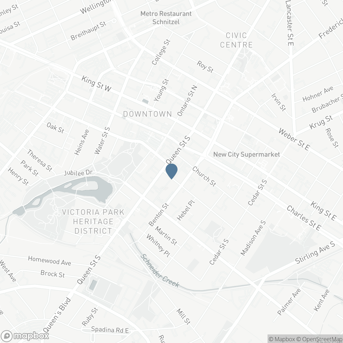 20 ST GEORGE Street Unit# 507, Kitchener, Ontario N2G 2S7